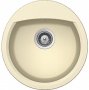 На фото Кухонная мойка Schock Manhattan R100 Crema-14 (22014514)