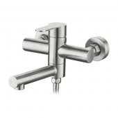 На фото Смеситель для ванны ZERIX LR73103 (LL1196)