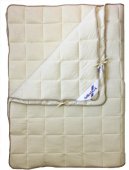 На фото Одеяло Billerbeck Дует 4-сезона 172х205 см Кремовое (0102-06/02)