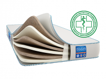 На фото Ортопедический матрас Donson Orgolex 140х190 см (438)