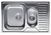 На фото Мойка для кухни Haiba 78x50 ARMONIA Decor декорированная (HB0651)