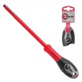 Отвертка изолированная крестовая Intertool PZ0, 60мм, 1000В (VT-3220) На фото Отвертка изолированная крестовая Intertool PZ0, 60мм, 1000В (VT-3220)