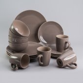 На фото Сервиз столовый Herrison Мерида 16 предметов (EZ-2005)