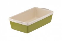 Форма для выпечки хлеба Natura Oliva Green Ceramica collection 27 х 15 см (88517) На фото Форма для выпечки хлеба Natura Oliva Green Ceramica collection 27 х 15 см (88517)