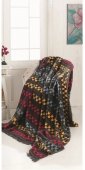 На фото Плед Arya 180х220 см Fence Grey (TR1001834)