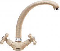 Смеситель для кухни Franke AMBRA фрагранит бежевый (115.0027.879) На фото Смеситель для кухни Franke AMBRA фрагранит бежевый (115.0027.879)