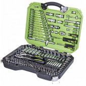На фото Универсальный набор инструментов Alloid 1/4" & 3/8" & 1/2" 218 шт (НГ-4218П)