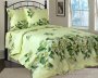 На фото Комплект постельного белья Руно Юнона 143х215 см 4шт Полуторный Салатовый (1.114БК_4553 Юнона)