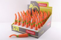 На фото Кухонный нож Fissman Для чистки овощей Orange (PR-7010.PP)
