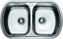 На фото Мойка для кухни Haiba 80x49 Double Polish глянцевая (HB0573)