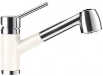 Смеситель для кухни Schock Pila Polaris-99 белый (54112099) На фото Смеситель для кухни Schock Pila Polaris-99 белый (54112099)