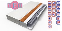 На фото Матрас ТЕП SOLID 140х190 см