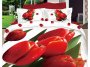 На фото Комплект постельного белья Love you Март 230х245 см 4шт Евро Белый (stp 347)