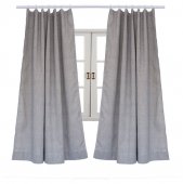 На фото Штора Прованс Bohema Deep 200х250 см 1шт Темно синяя (.006379)