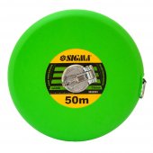 На фото Рулетка тряпичная Sigma 50м*13мм (стекловолокно) (3832501)