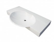 На фото Умывальник Fancy Marble (Буль-Буль) Carme 980 (3410101)