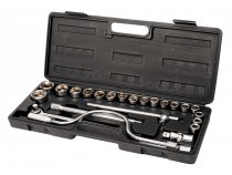 На фото Набор насадок торцевых Mastertool 1/2" 24 шт в кейсе (78-0260)