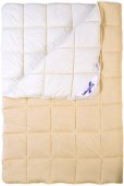 На фото Одеяло Billerbeck Олимпия облегченное Овечья шерсть 200х220 см Кремовое (0109-11/03)