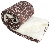 Одеяло Уют Овечья шерсть и Холлофайбер 200х220 см (211717) На фото Одеяло Уют Овечья шерсть и Холлофайбер 200х220 см (211717)