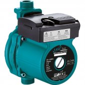 На фото Насос для повышения давления Leo 3.0 123Вт Hmax 9м Qmax 25л/мин Ø¾ 160мм + гайки Ø½ (774741)