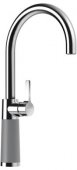 Кухонный смеситель Schock SC520 Croma-49 хром/серый (55500049) На фото Кухонный смеситель Schock SC520 Croma-49 хром/серый (55500049)