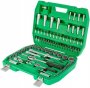 На фото Набор инструментов Intertool 1/2" & 1/4" 94ед (ET-6094SP)