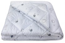 На фото Одеяло ТЕП COTTON Хлопок 180х210 см Белое