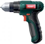 На фото Шуруповерт аккумуляторный Зенит ЗША-7 Li (840548)