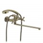 Смеситель для ванны MIXXUS PREMIUM RETRO BRONZE-140 (MI1651) На фото Смеситель для ванны MIXXUS PREMIUM RETRO BRONZE-140 (MI1651)
