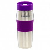 На фото Термокружка Grunhelm 380 мл GTC101 сиреневая (75544)