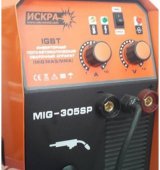 На фото Сварочный полуавтомат Искра MIG/MMA - 305SP