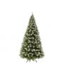 На фото Сосна TriumphTree Pittsburgh 185 см зеленая с эффектом покрытия инеем и шишками (1028916)