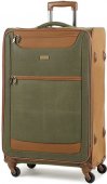На фото Чемодан на колесах Members Boston (L) Olive Green (922604)
