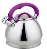 На фото Чайник со свистком Rainstahl 3 л (RS 7626-30 Violet)