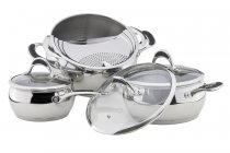 Набор посуды Vinzer Astro 7 предметов (89038) На фото Набор посуды Vinzer Astro 7 предметов (89038)