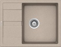 На фото Кухонная мойка Schock DIY D100 S Sabbia-58 (15035058)
