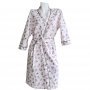 На фото Халат Прованс Пике Lilac Rose L/XL Вафельный (15058)