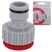 На фото Адаптер Intertool для конектора 3/4" с внутренней резьбой 3/4" & 1" (GE-1012)