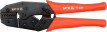 На фото Обжимные клещи для наконечников Yato 0.5-4 мм 220 мм (YT-2249)