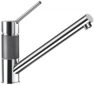 Кухонный смеситель Schock SC50 Inox-12 хром/серый (50300012) На фото Кухонный смеситель Schock SC50 Inox-12 хром/серый (50300012)