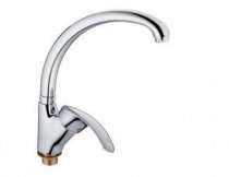 Кухонный смеситель Cron Mars 777 на гайке (CR0055) На фото Кухонный смеситель Cron Mars 777 на гайке (CR0055)