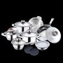 На фото Набор посуды Berlinger Haus Stainless steel set 16 предметов (BH-1030)