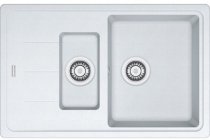 На фото Мойка для кухни Franke Basis BFG 651-78 Белая (114.0272.602)