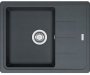 На фото Кухонная мойка Franke Basis BFG 611-62 Графит (114.0272.591)