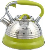 На фото Чайник со свистком Bohmann 3 л (BH 9921 Green)