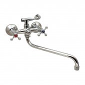 Смеситель для ванны MASTER 143 (MR0007) На фото Смеситель для ванны MASTER 143 (MR0007)