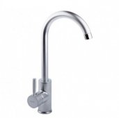 Кухонный смеситель Haiba Hans 011 сатин (HB0164) На фото Кухонный смеситель Haiba Hans 011 сатин (HB0164)