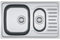 На фото Кухонная мойка Franke Polar PXL 651-78 (101.0377.282)