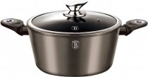 На фото Кастрюля Berlinger Haus Carbon Metallic Line 20 см 2.2 л (BH-1234)
