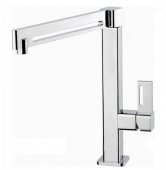 Кухонный смеситель Schock Aquamill Chrom-80 хром (71200080) На фото Кухонный смеситель Schock Aquamill Chrom-80 хром (71200080)